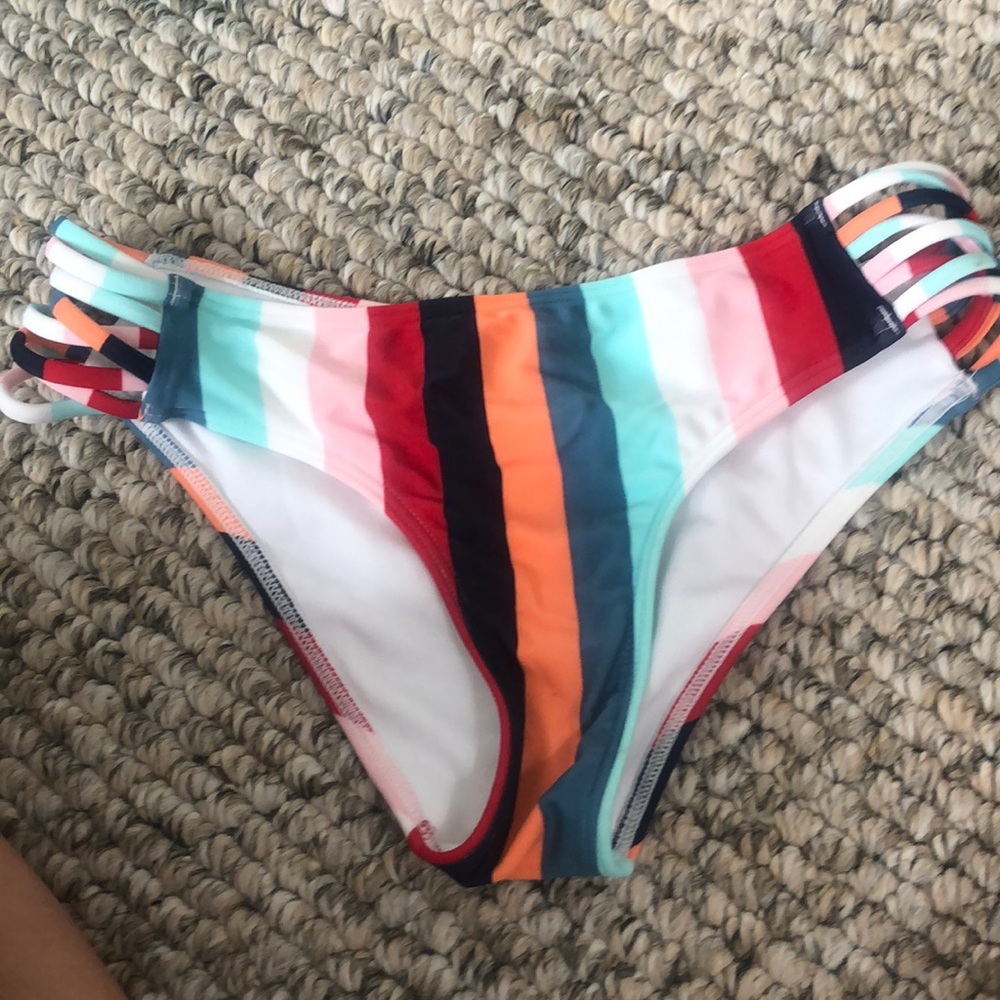 Hollister bikini bottoms striped